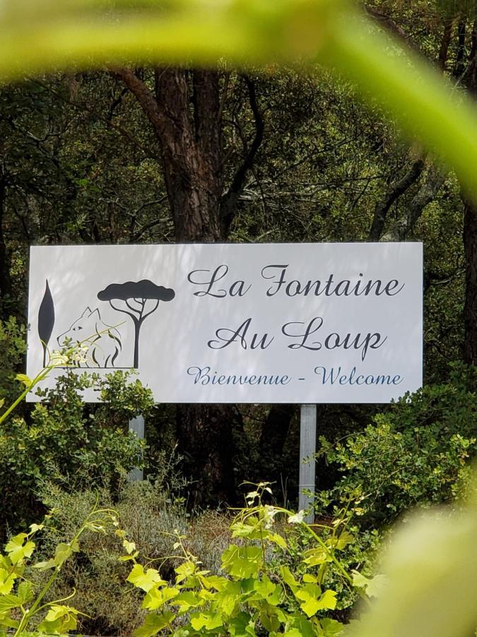 Hotel La Fontaine Au Loup Saint-Maurice-sur-Eygues Exterior foto