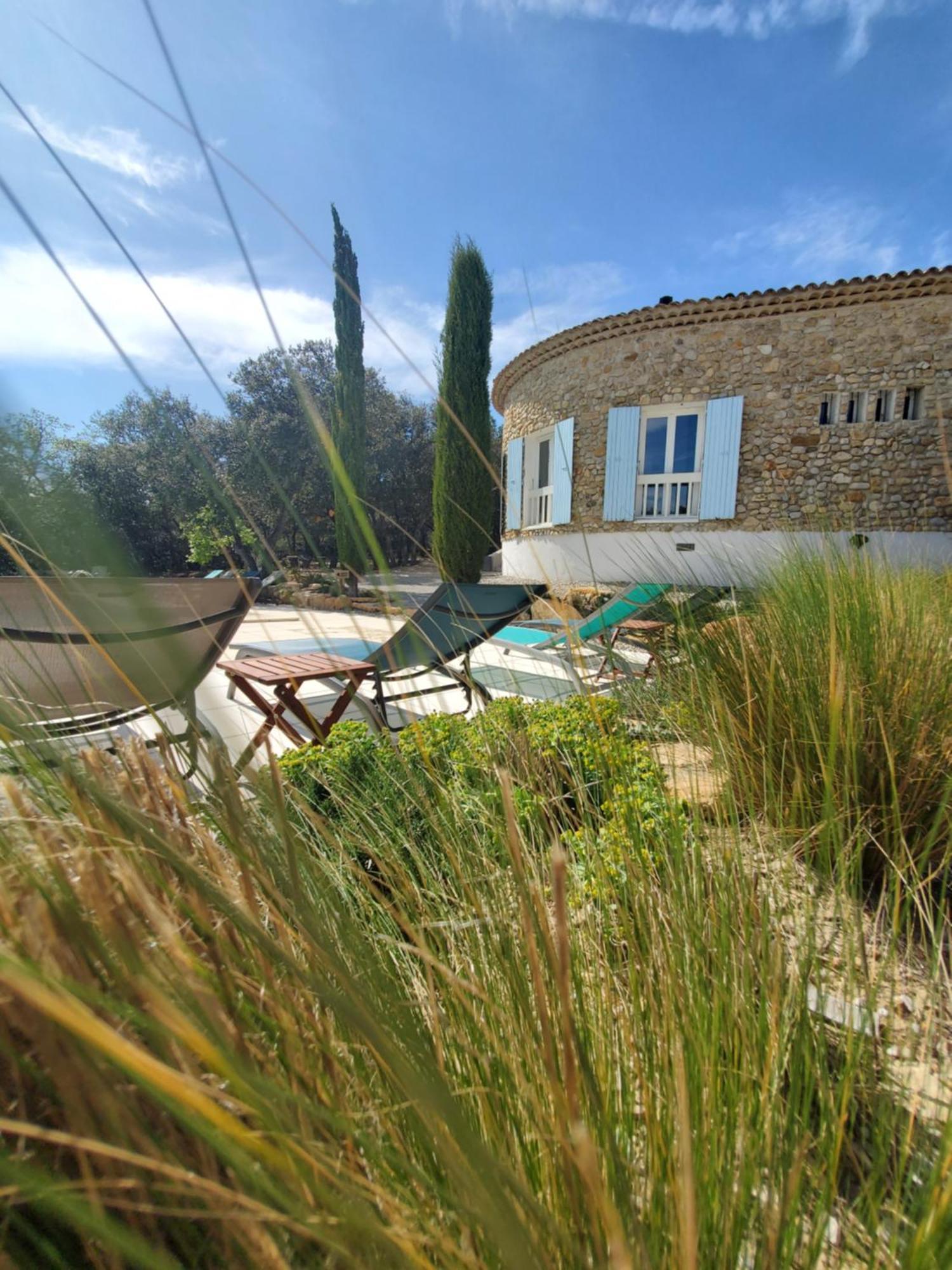 Hotel La Fontaine Au Loup Saint-Maurice-sur-Eygues Exterior foto