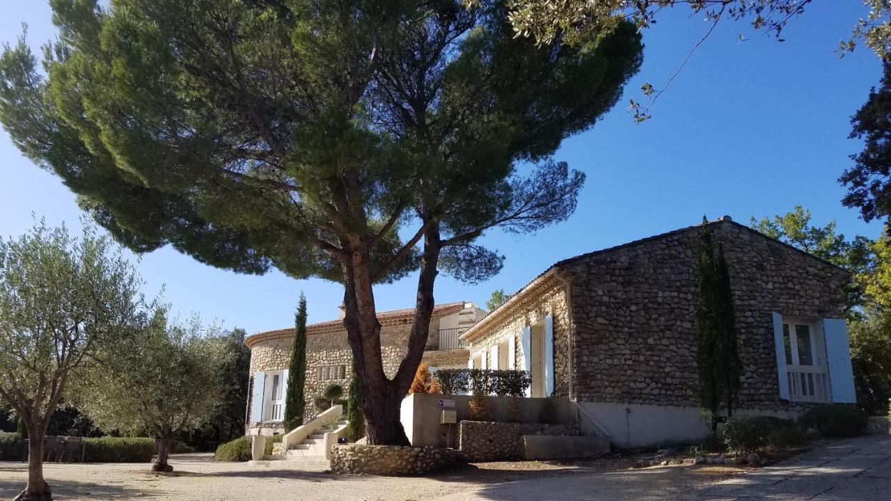 Hotel La Fontaine Au Loup Saint-Maurice-sur-Eygues Exterior foto